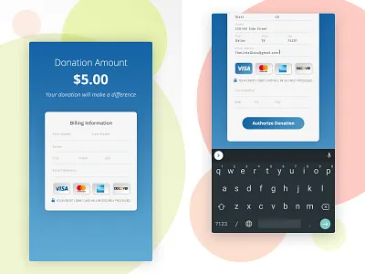 Daily Ui 002 - Credit Card Checkout checkout credit card credit card checkout credit card form credit card payment dailyui dailyui 002 donate donation donation form donations