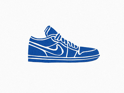 Cutout 01 cutout icon illustration nike paper scan shoe sneaker