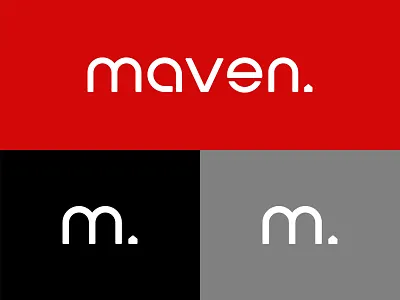 Maven - Logo Design art brand identity design branding custom type lettering logodesign logodesigner los angeles maven real estate typography