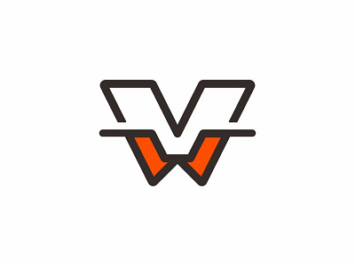 V + W + lion's head finance gold guard insurance investment king lion protection shield tiger