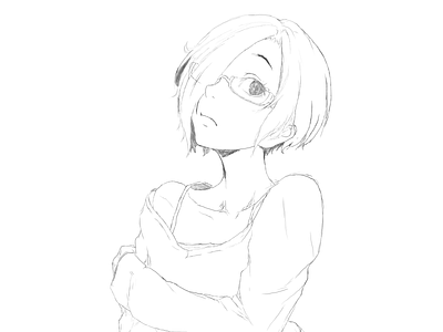 线稿 插图 练习稿