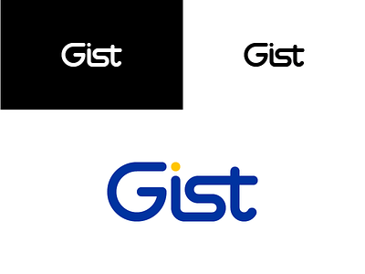 Gist logo design icon logo