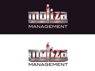 Mojiza Management logo logo music type