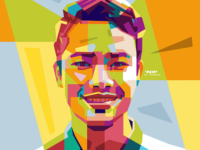 WPAP Illustration | Commission Artwork artwork color design figure illustration illustrator trace vector vector art wpap