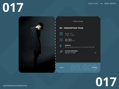 Daily UI 017 - Email Receipt daily ui daily ui 017 design illustration ui