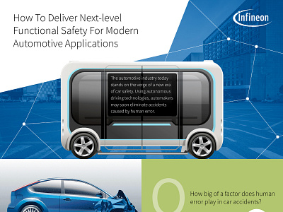 Infineon Aurix Infographic design electronics graphic design infographic interactive ux design vector