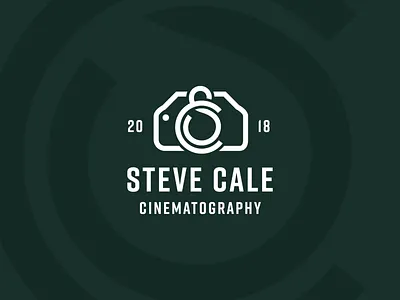 Cinematography Logo Design badge concept design icon illustration illustrator logo thicklines typography vector