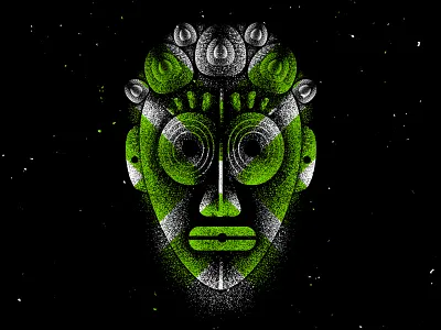 Tanzania. Discovery Coffee Roasters Branding & Packaging Design africa coffee craft design face grain green grunge illustration logo mask organic raw roasters rough stain tanzania texture tribal