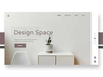 Furniture - landing page adobe app dailyui desiginspiration design figma interface medium muzli ui ui ux uidesign uidesigner uiwebdesignuidesign uiwebdesignux ux uxdesign web