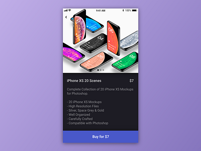 E-Commerce Shop (Single Item) - Daily UI 012 app dailyui dailyui 012 product
