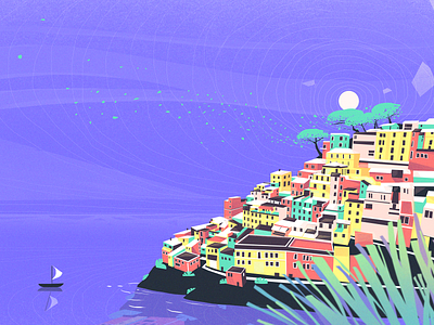 Vernazza00 design illustration