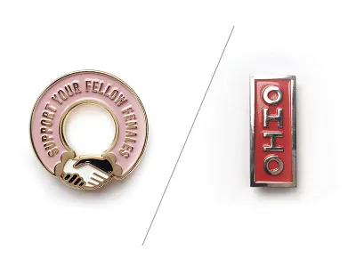 Enamel Pins! enamel females ohio pins women