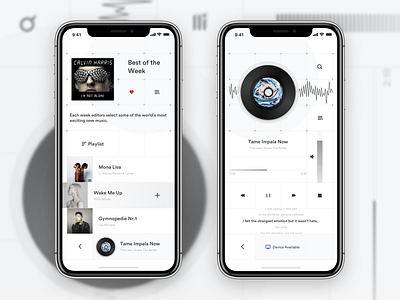 Play Music app cool design icon icons iphonex music retro ui ux vintage white