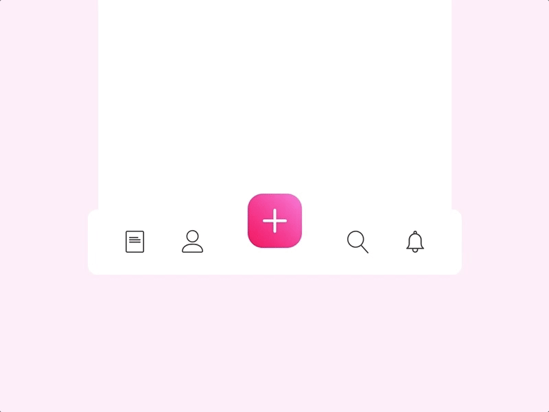 Nav Interaction animation interaction design microinteractions motion design ui design ux design