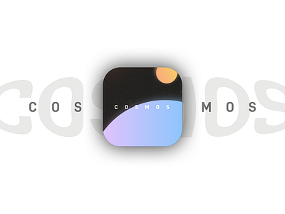 Daily UI 05 - App icon app cosmos design flat gradient icon icon app space