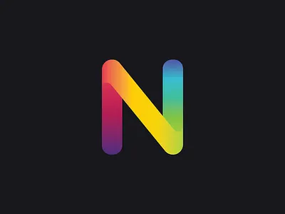 N Logo design logo
