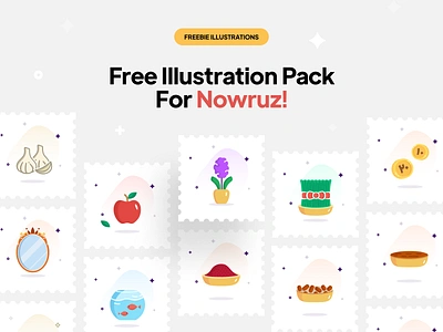 Nowruz illustration (Freebie) haftsin haftsin icon haftsin icons haftsin illustrations icon icons illustration illustrations iran iranian iranian illustrations nowruz nowruz illustrations persian