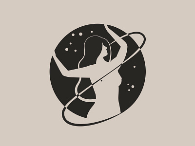 iNeedSpace.jpeg body positivity fitness hair identity illustration lady logo mother nature movement natural pole space universe