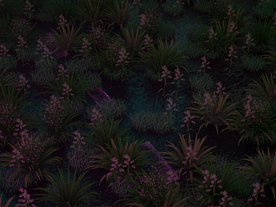 Neon Nightmare 3d art c4d glossy octane