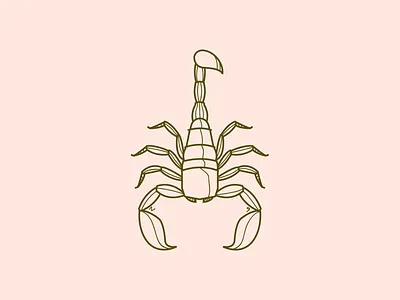 Scorpio Season adobe astrology design illustration illustrator logo scorpio scorpion