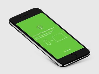 Sicredi → Security Authentication Concept app changing devices continue design finance financial green green app interaction ios mobile security authentication ui user interface ux