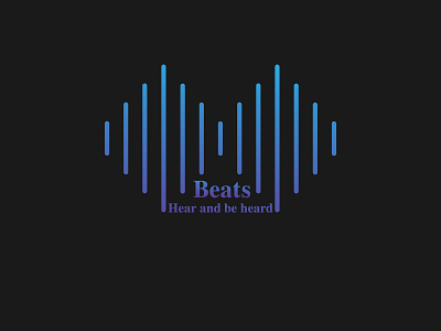 Beats branding design gradient graphic icon illustration logo logodesign logodesigner logodesigns minimal minimalist