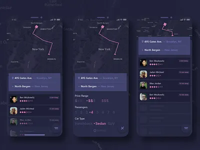 Taxi App - Adobe Daily Creative Challenge - Day 4 adobe xd app app design booking design interface ios iphone iphone x taxi ui user experience user interface ux