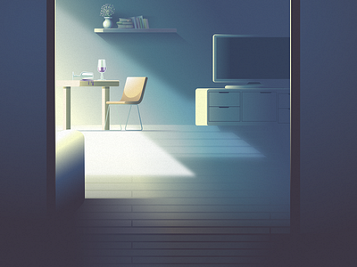 Background For Animation cartoon design flat freelance gradient illustration