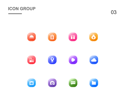 Light Gradient Icon icon