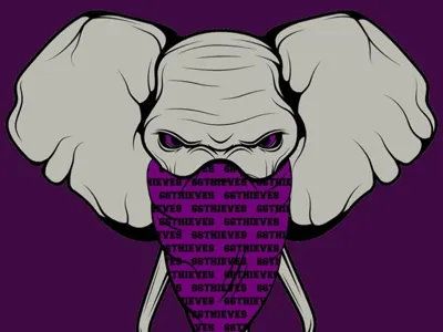 66Thieves Elephant Bandit illustration