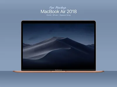 Free MacBook Air 2018 Mockup PSD, Ai & EPS apple macbook apple macbook air free download free macbook air mockup free mockup free psd freebie macbook air macbook air 2018 mockup macbook air mockup macbook mockup mock up mockup mockup psd psd psd mockup