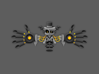 Tormenter - Boss for Chaos Magic High School art concept dark design developer fantasy game illustration jrpg playing project role rpg video villain