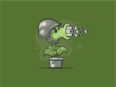 Plants Vs Zombie 99d 99design branding coreldrawx7 design dribble ideas illustration instagram logo logoawesome logoinspirations logoplace thedesignmate vector