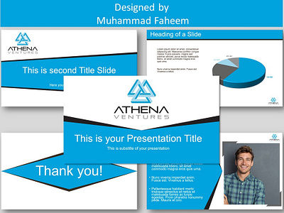 PowerPoint Template blue branded chart creative graphics investor minimal app pitch deck powerpoint powerpoint template ppt presentation design presentation folder professional seminar sleek slide deck slide design slideshow trainer