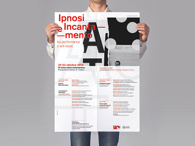 ipnosi e Incantamento construction design event graphic grid identidad identity poster project