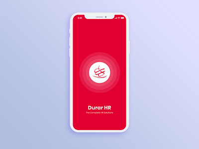 Splash Screen durar hr hr solution mobile app design mobile app ui splash page splash screen splashpage ui ux ui ux design