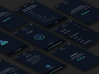 Meditation Mobile UI art branding design designer graphicdesign graphics homepage landingpage meditate meditation app minimalistic mobile mobileapp typography ui user experience user interface ux web webdesign