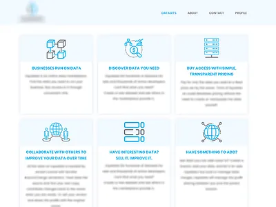 Data Icon box cloud data icon