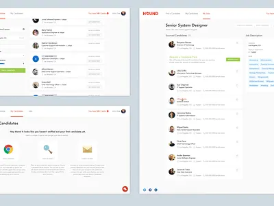 Recruiting tool app candidate opportunity profile recruiting tool web