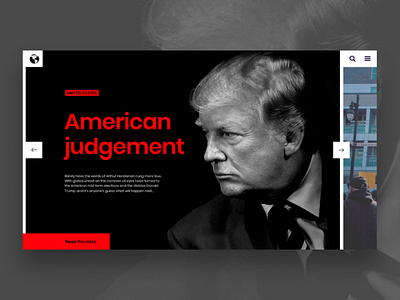 Historic moments democrats donald trump elections news republicans trump ui user experience user interface ux website