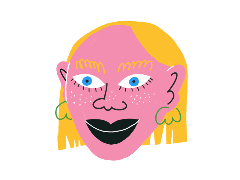 Third eye #2 animation caracter animation face portrait third eye weird