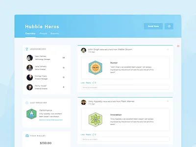 Appreciation Application app design flat ui uiux ux web