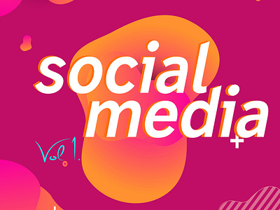 SOCIAL MEDIA VOL.1 art artist artwork behance branding design digital art fashion follow me follower graphic illustration illustrator manipulation mark modern photoshop social marketing social media typography