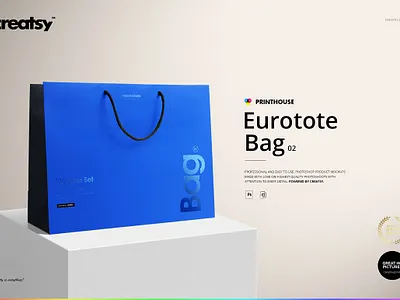 Eurotote Bag 2 Mockup Set creatsy custom customizable design etsy eurotote bag 2 mockup set mockups online personalized print printable printed printing shop smart template up