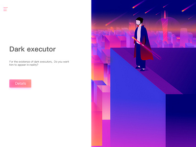 New Shot - Dark executor ui 插图 设计
