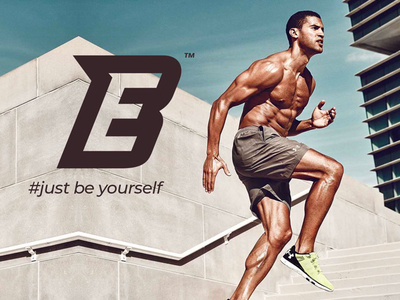 BIG E Supplements logo minimal supplement typography