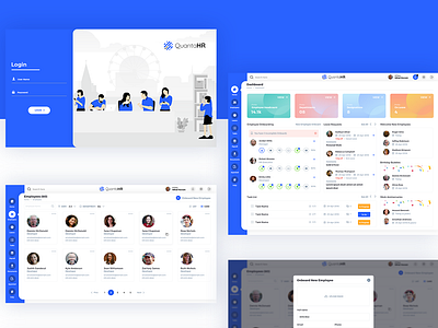 QuantaHR - Human Resource Management System WebApp app india nihalgraphics ui ux www.nihalgraphics.com