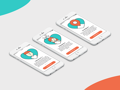 "Who is" By SNCF app branding france illustration intro introducing introduction protopie splash screen ui ux