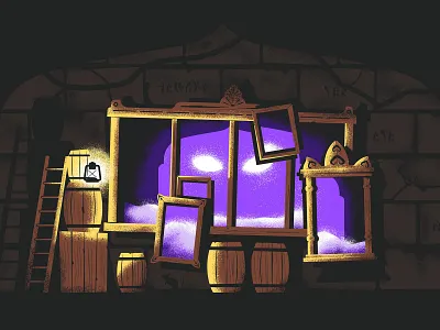 Mirrors archaeology disney illustration indiana jones mirrors temple theme parks