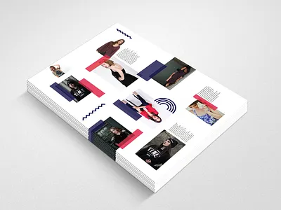 Fashion Flyer adobe illustrator adobe photoshop brochure colorful creative fashion flat flyer graphic design minimal